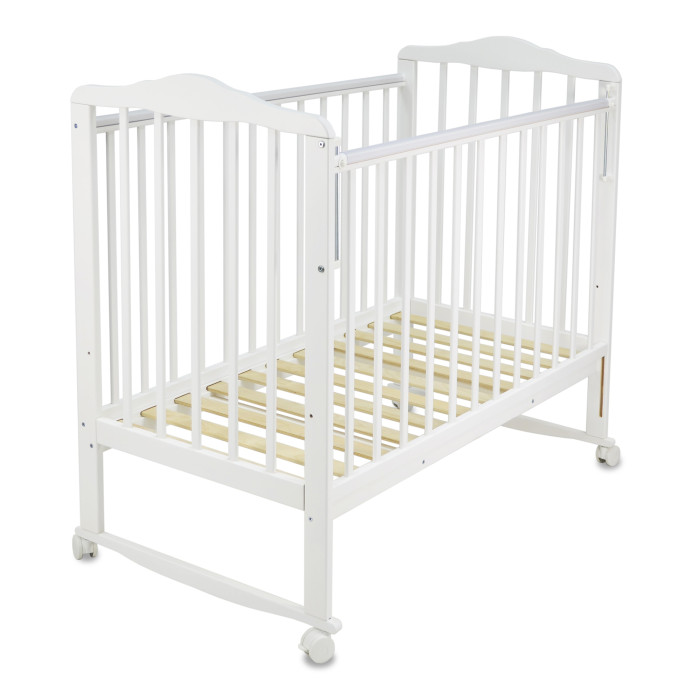 Детская кроватка Sweet Baby Mimi (качалка колесо) Белый